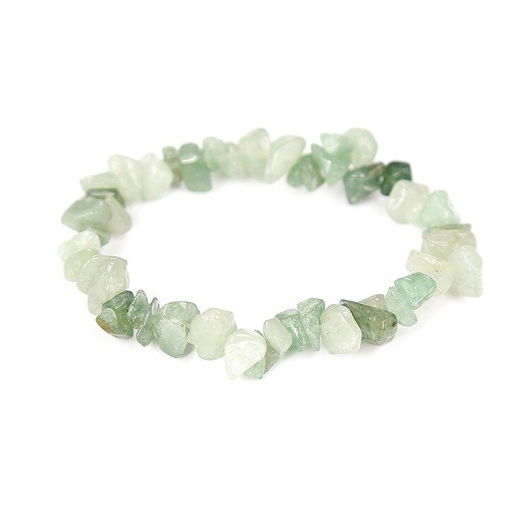 Bohemian Natural Crystal Gravel Armbånd Retro Style Wish Crystal Armbånd For Damer