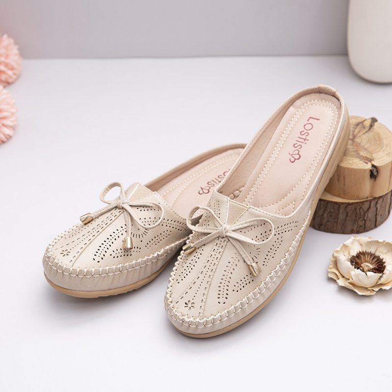 Dame Butteryfly Kont Decoration Hollow Casual Comfy Sandaler