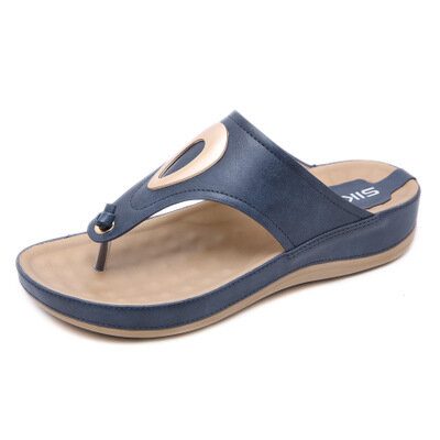 Dame Casual Clip Toe Flip Flops Sandaler