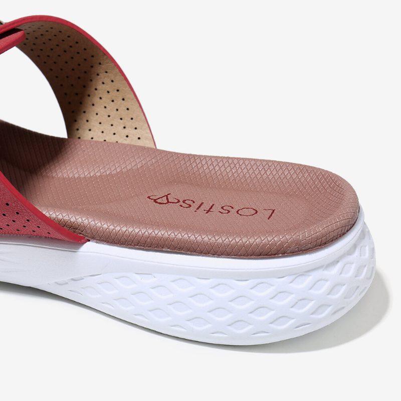 Dame Flip Flop Nagle Sommer Strand Casual Flate Sandaler