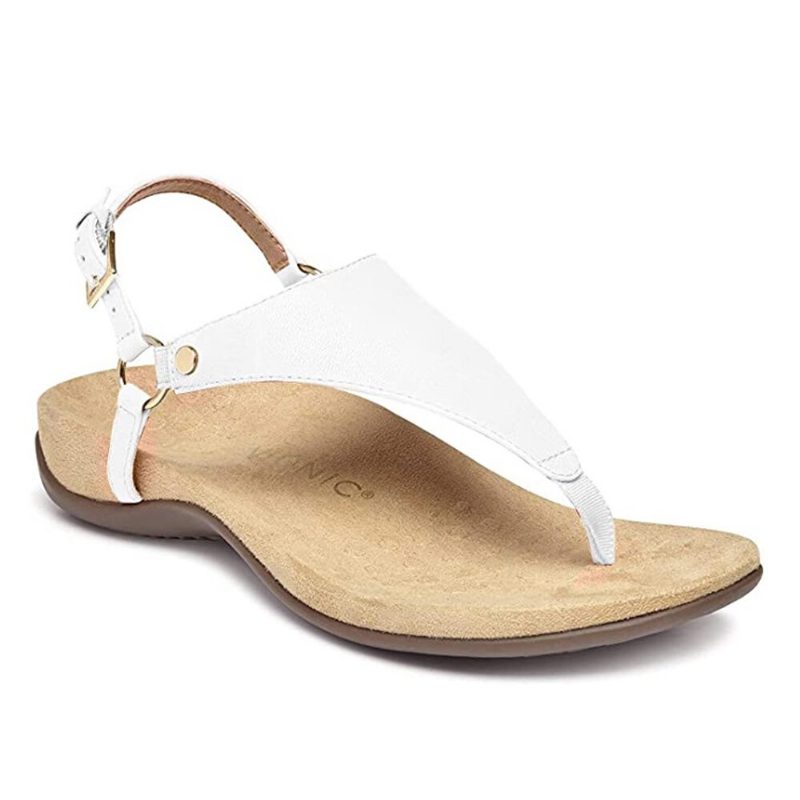 Dame Metal Spenne Flip Flops Casual Flate Slingback Sandaler