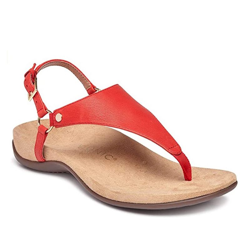 Dame Metal Spenne Flip Flops Casual Flate Slingback Sandaler