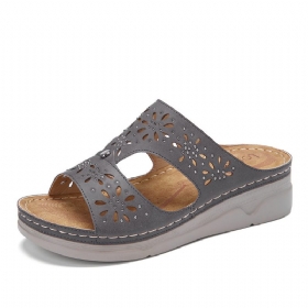 Dame Rhinestone Hul T-rem Komfortable Casual Sandaler