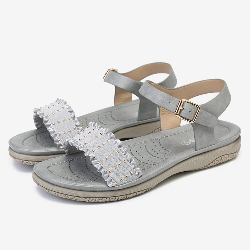 Dame Spenne Stropp Komfortable Casual Sandaler