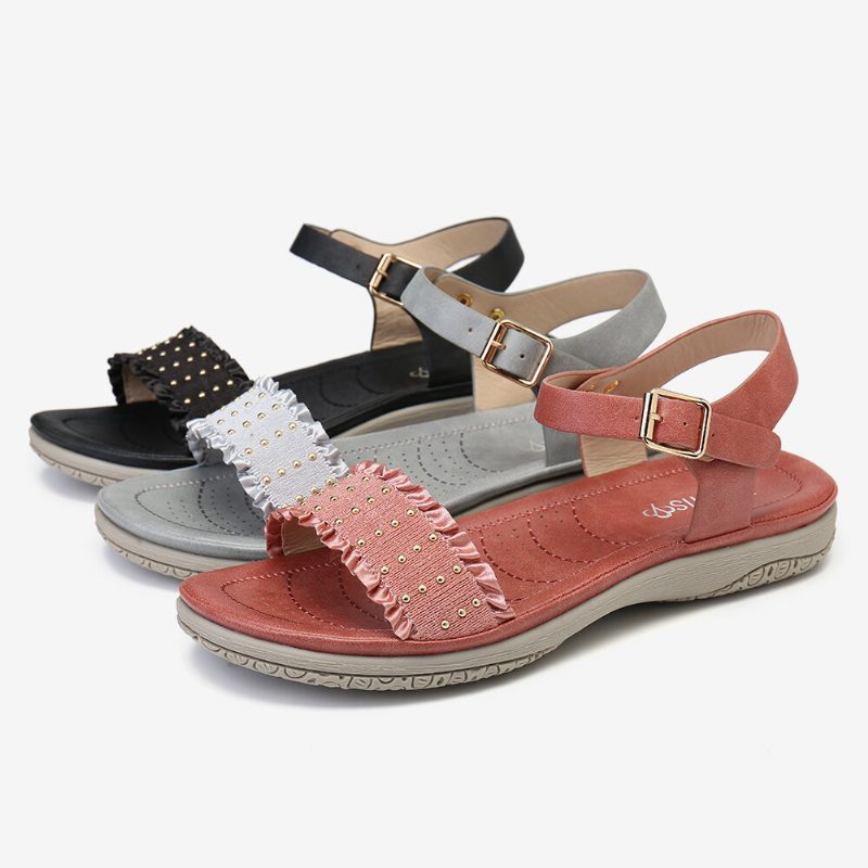 Dame Spenne Stropp Komfortable Casual Sandaler