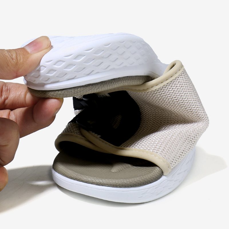 Kvinner Åpen Tå Slip On Casual Summer Daily Flate Sandaler