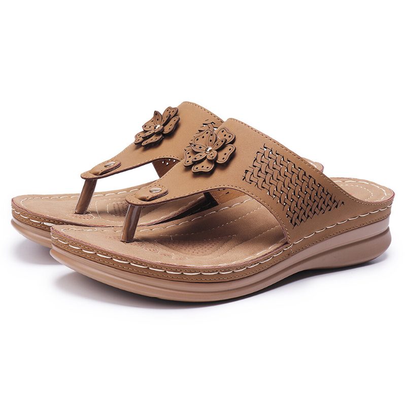 Kvinner Hule Flip-flops Strandsandaler