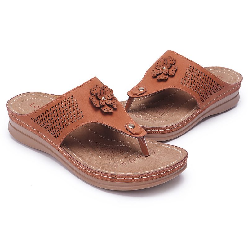 Kvinner Hule Flip-flops Strandsandaler