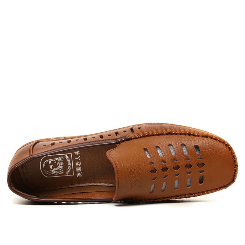 Menn Pustende Hollow Out Slip On Casual Sandaler