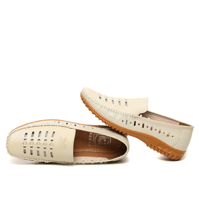 Menn Pustende Hollow Out Slip On Casual Sandaler