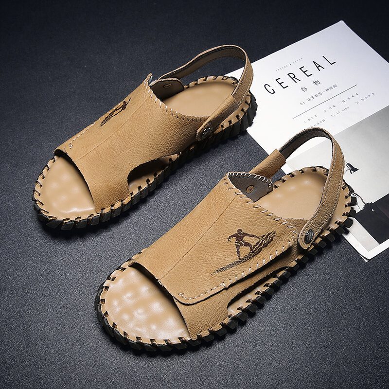 Menn Two Ways Beach Outdoor Soft Soled Casual Sandaler