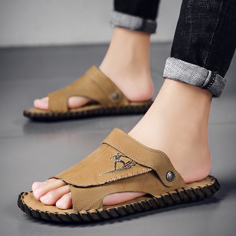 Menn Two Ways Beach Outdoor Soft Soled Casual Sandaler