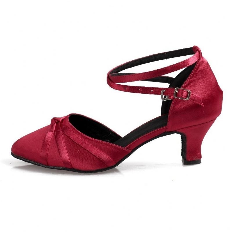 Kvinner 5.5 cm Hæl Tango Ballroom Moderne Mote Dansesko Pumps