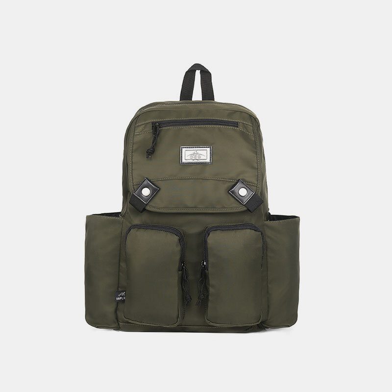 Herre 20l Nylon Multifunksjon Multi-lomme Lett Vekt Stor Kapasitet 15.6 Tommers Laptopveske Ryggsekk