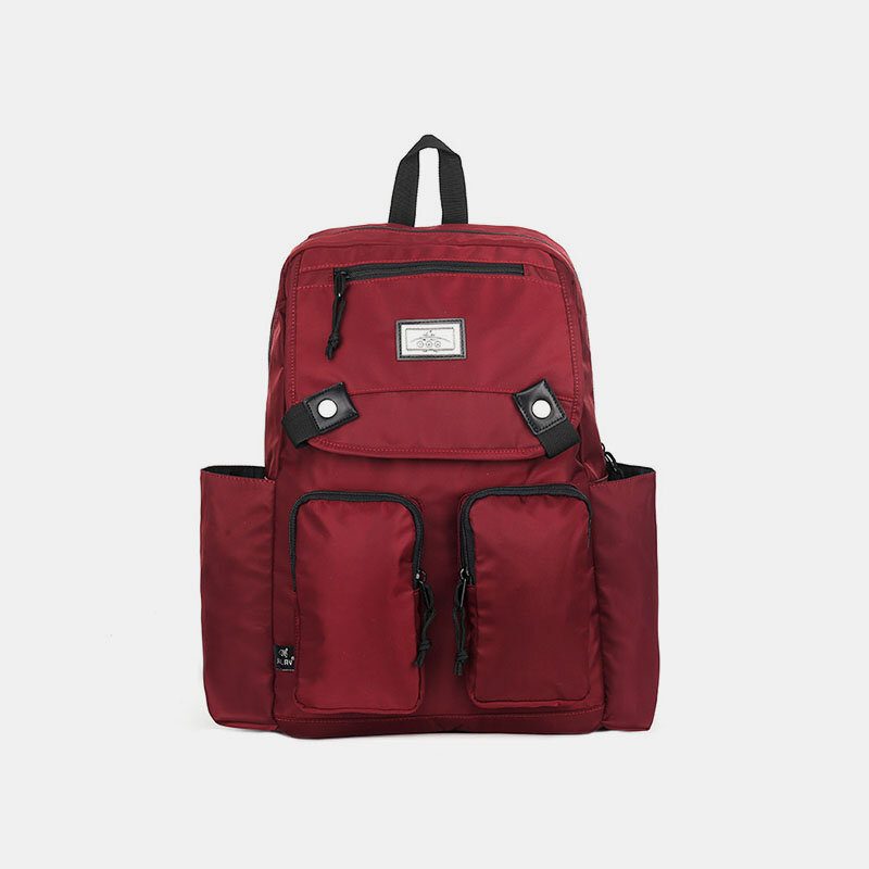 Herre 20l Nylon Multifunksjon Multi-lomme Lett Vekt Stor Kapasitet 15.6 Tommers Laptopveske Ryggsekk