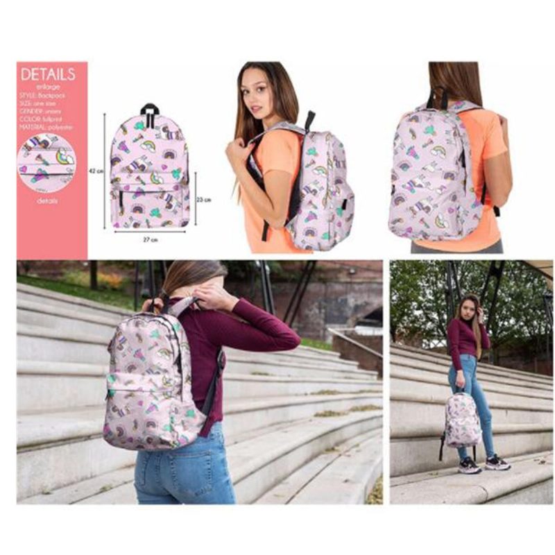 Kvinner Menn Beste Ryggsekk Jente Skole Skulderveske Ryggsekk Satchel Travel Handbag