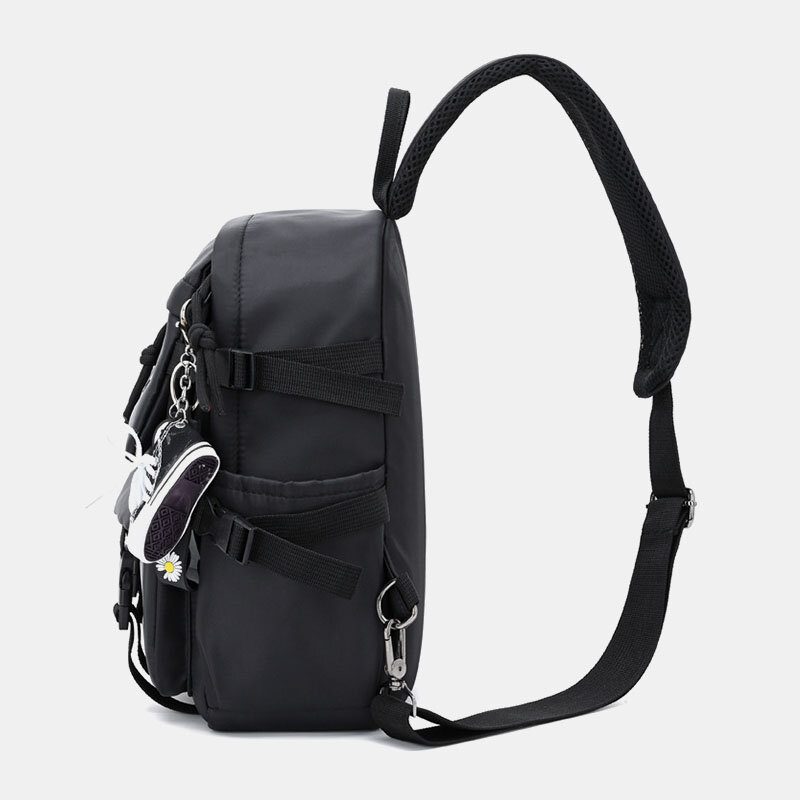 Menn Muti-lommer Vanntett Brystveske Nylon Lett Komfortabel Cabriolet Stropp Crossbody Bag