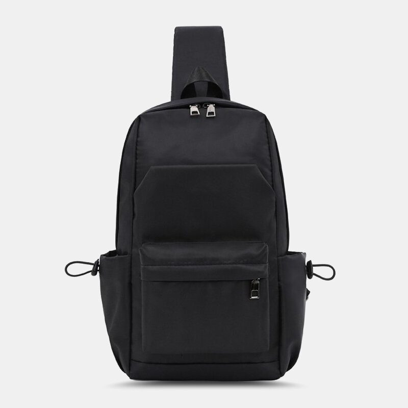 Menn Oxford Brystveske Med Stor Kapasitet Multi-lommer Crossbody Vesker Skulderveske