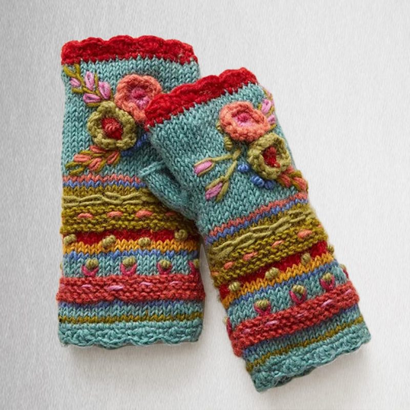 Casual Knit Gloves Håndvarmere