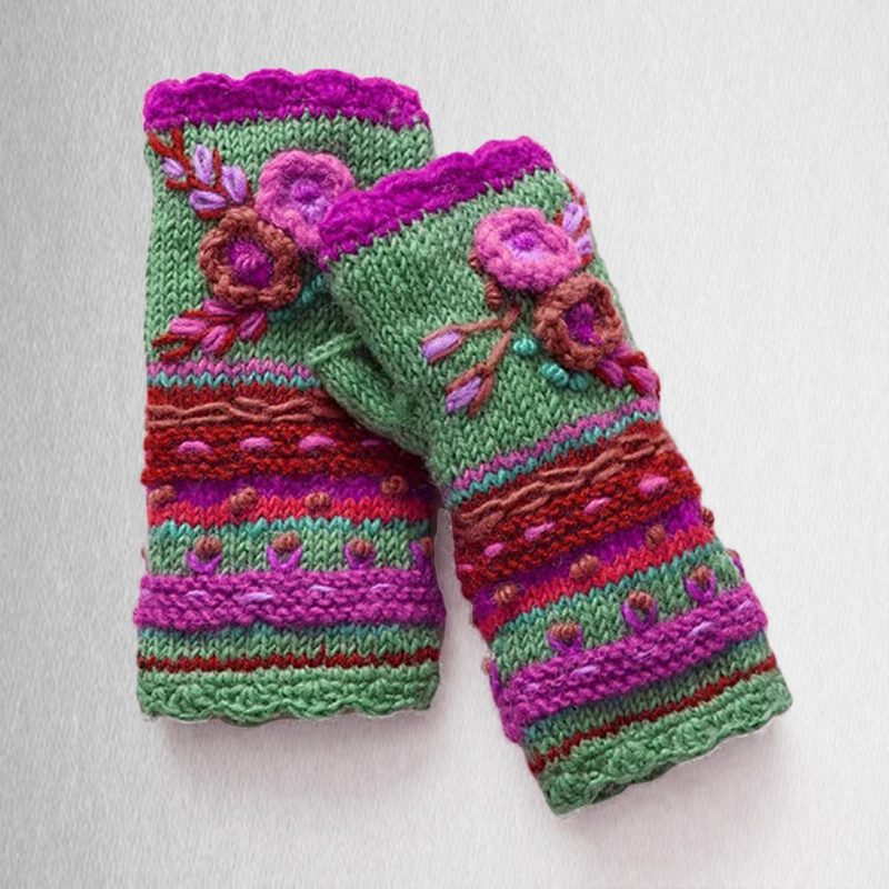 Casual Knit Gloves Håndvarmere