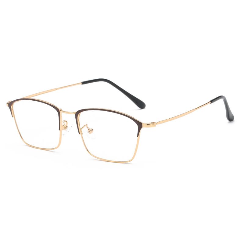 Anti-fatigue Anti-blue Light Vogue Square Clear Lens Briller