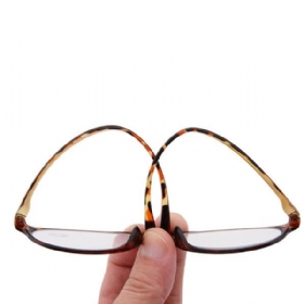 Herre Dame Tr90 Lett Resin Lesebriller Sammenleggbare Presbyopiske Briller