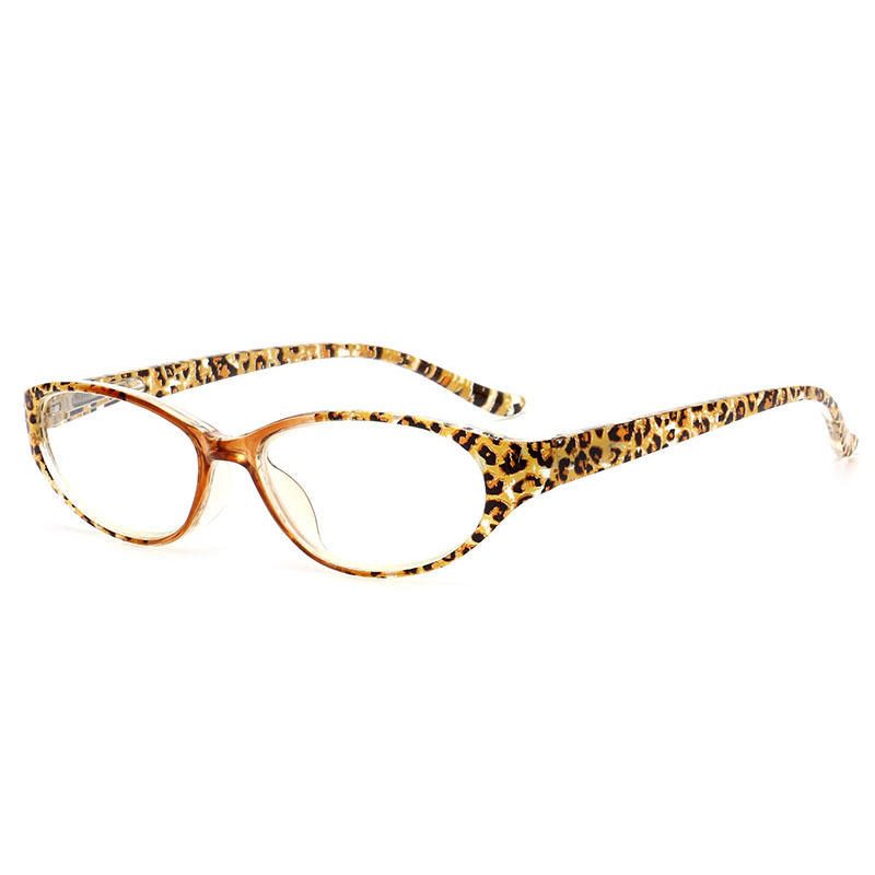 Menn Dame Leopard Resin Presbyopiske Briller