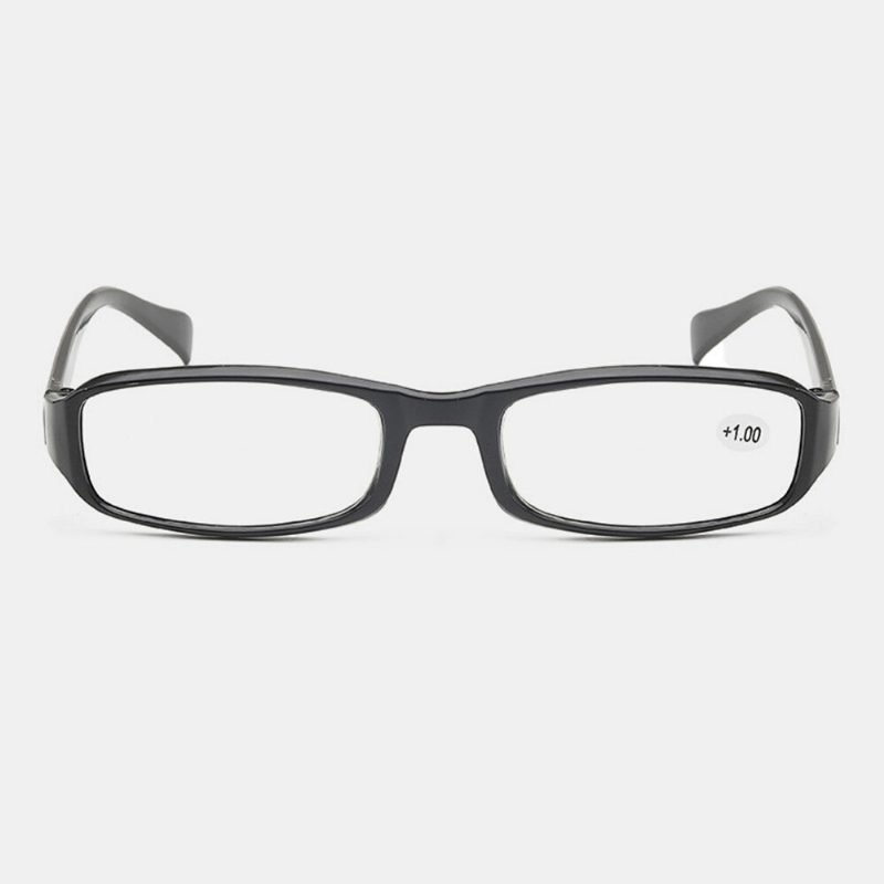 Unisex Full Frame Resin Len Lesebriller Bærbare Comfy High-definition Presbyopia-briller