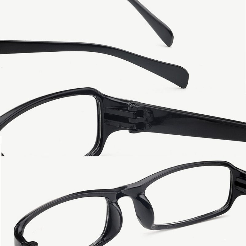 Unisex Full Frame Resin Len Lesebriller Bærbare Comfy High-definition Presbyopia-briller