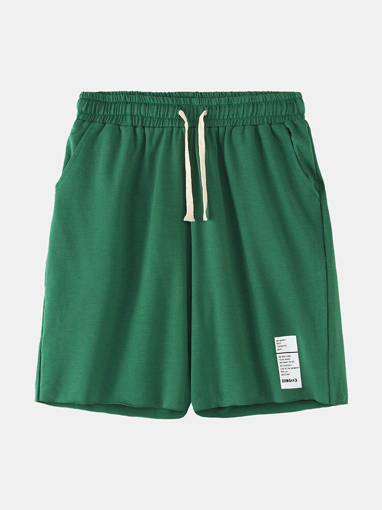 Ensfarget Herre-lomme Med Snøring Hawaii Beach Board-shorts