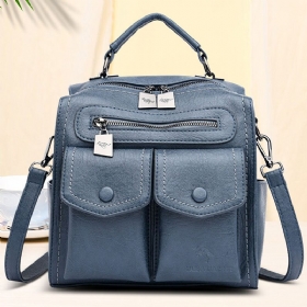 Dame Casual Solid Crossbody Vesker Ryggsekk Skulderveske