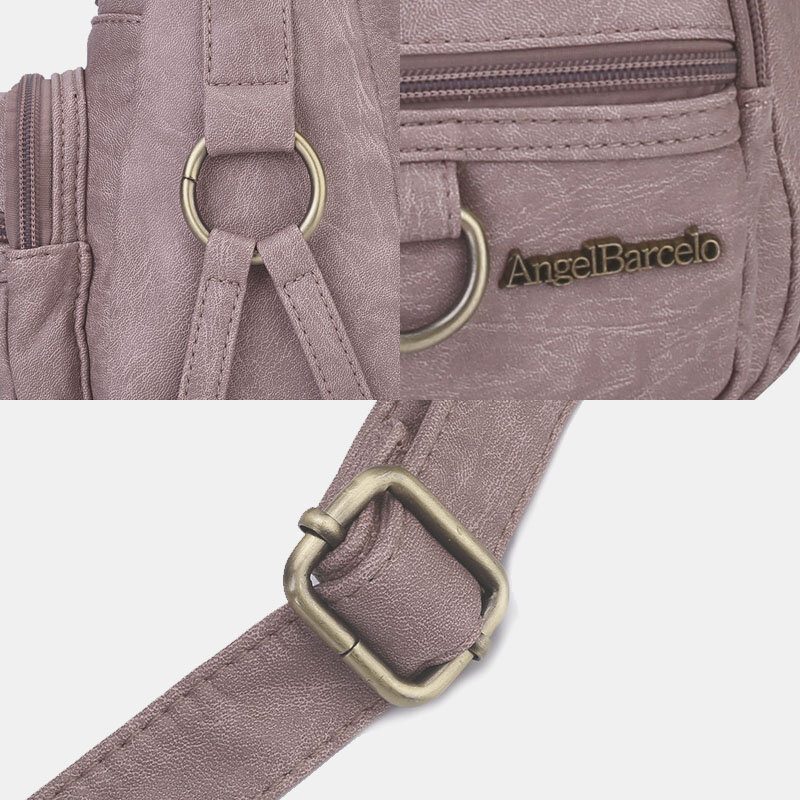 Dame Vanntett Multi-pocket Håndveske Crossbody Vesker Skulderveske