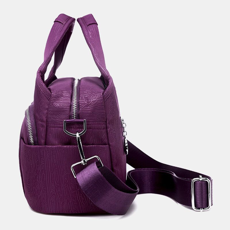 Dame Vanntett Skulderveske Med Stor Kapasitet Crossbody-veske