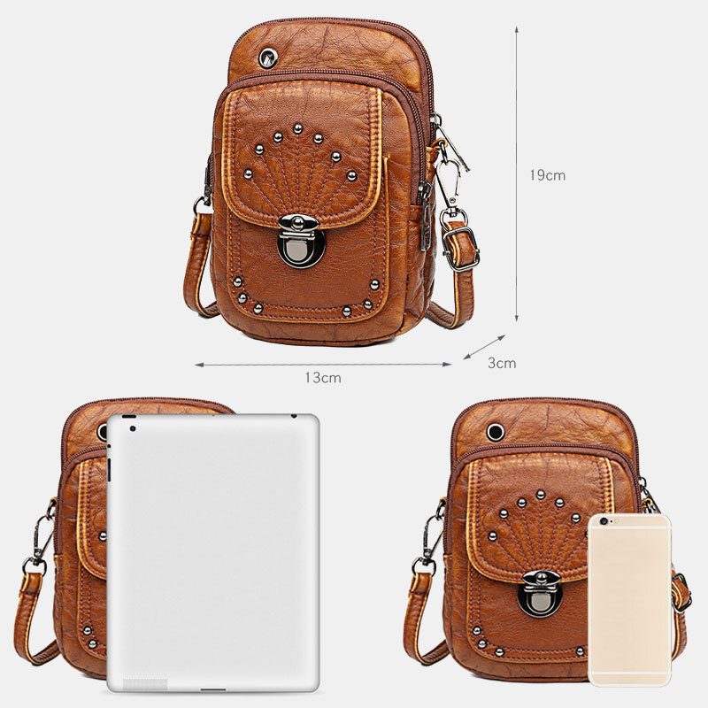 Damemote Mini Skulderveske Crossbody Vesker For Outdoor