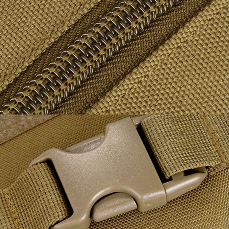 Herre Camo Pattern Multifunksjon Stor Kapasitet Utendørs Reise Taktisk Veske Crossbody Veske Skulderveske Firkantet Veske