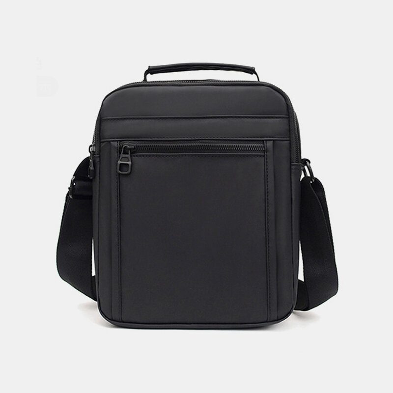 Herre Nylon Lettvekt Uformell Utendørs Reiser Multi-bær Skulderveske Crossbody Bag