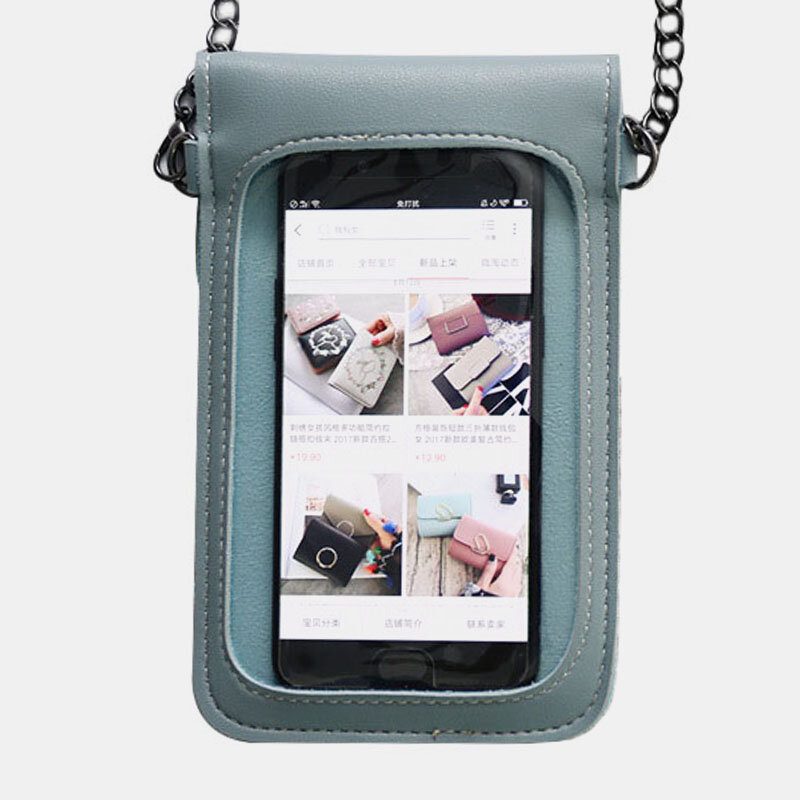 Kvinner 6.3 Tommers Berøringsskjermkjede Uformelt Telefonveske Crossbody-veske Skulderveske