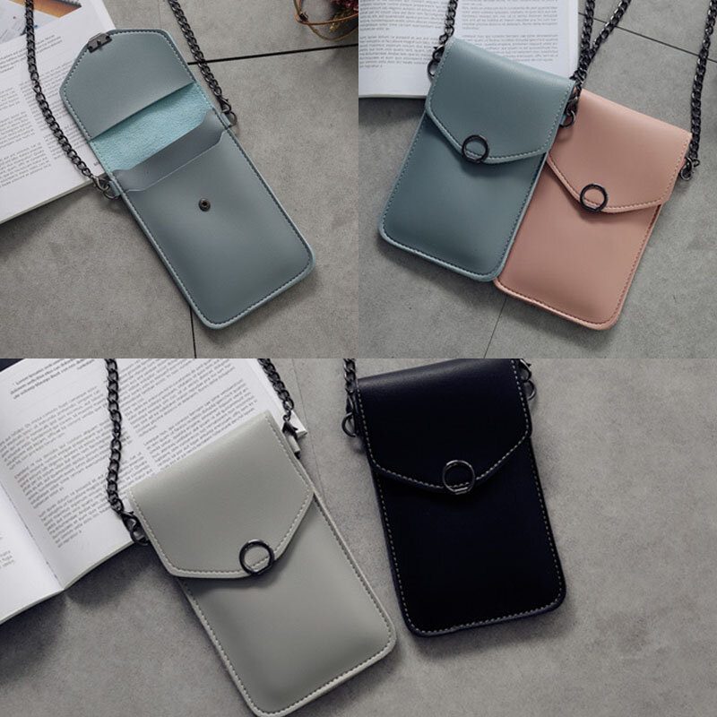 Kvinner 6.3 Tommers Berøringsskjermkjede Uformelt Telefonveske Crossbody-veske Skulderveske