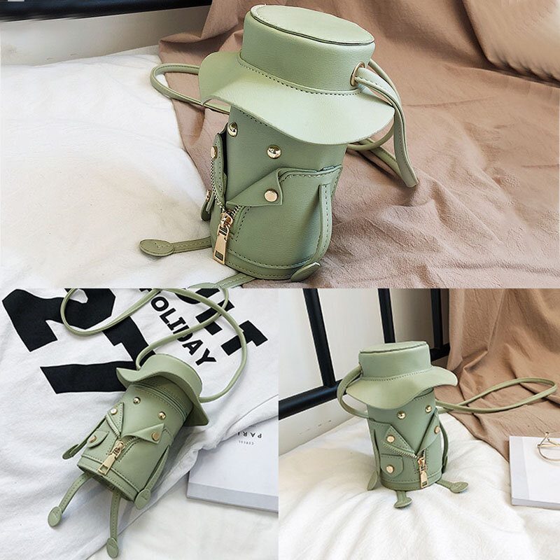 Kvinners Mote Skulderveske Crossbody Vesker Bucket Bag