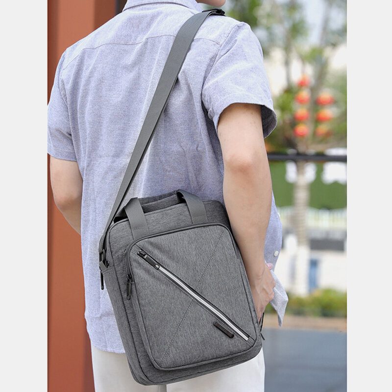 Menn Mote Casual Skulderveske Crossbody Vesker Messenger Bag