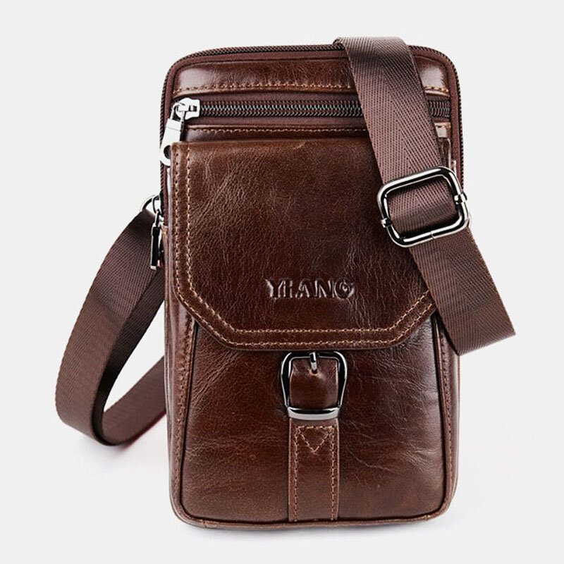 Menn Vintage Skulderveske Crossbody Vesker Midjeveske Telefonveske