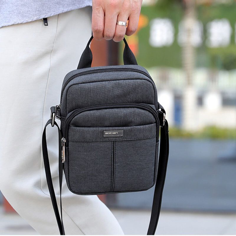 Mote Skulderveske Håndveske Crossbody Vesker Business Vesker For Menn