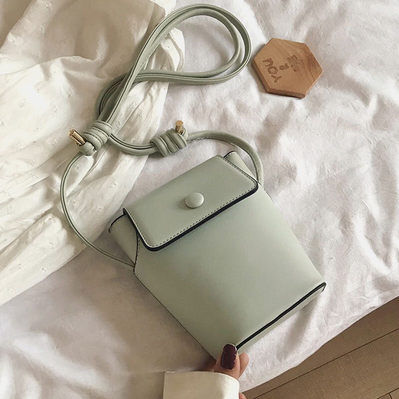 Solid 6.3-tommers Telefonveske Crossbody-veske For Kvinner