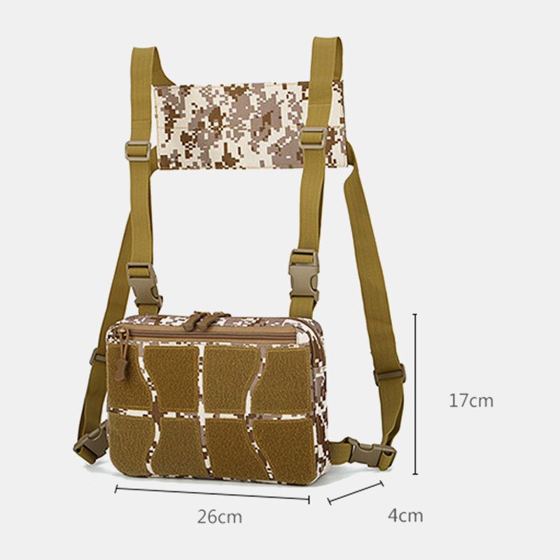 Vest Tactical Chest Vesker Casual Crossbody Bag