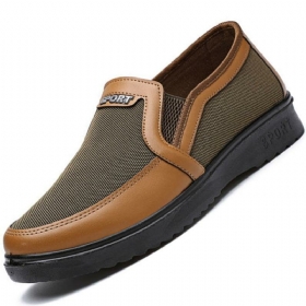 Spleising For Menn Gammel Beijing-stil Store Slip-on Casual Cloth Sko