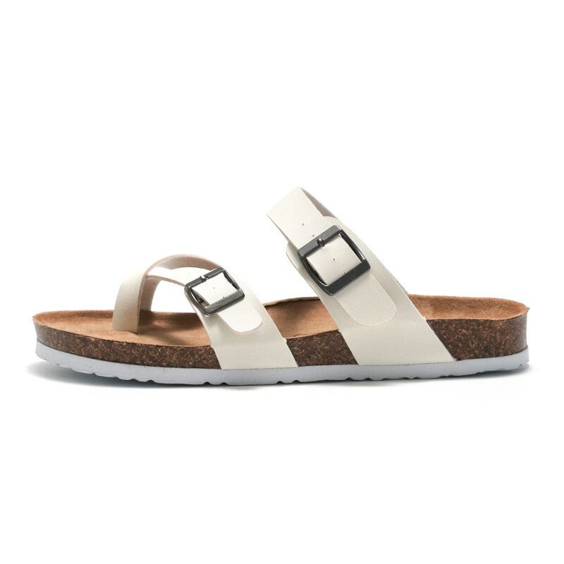 Herre Clip Toe Buckle Slip On Casual Beach Daily Slippers