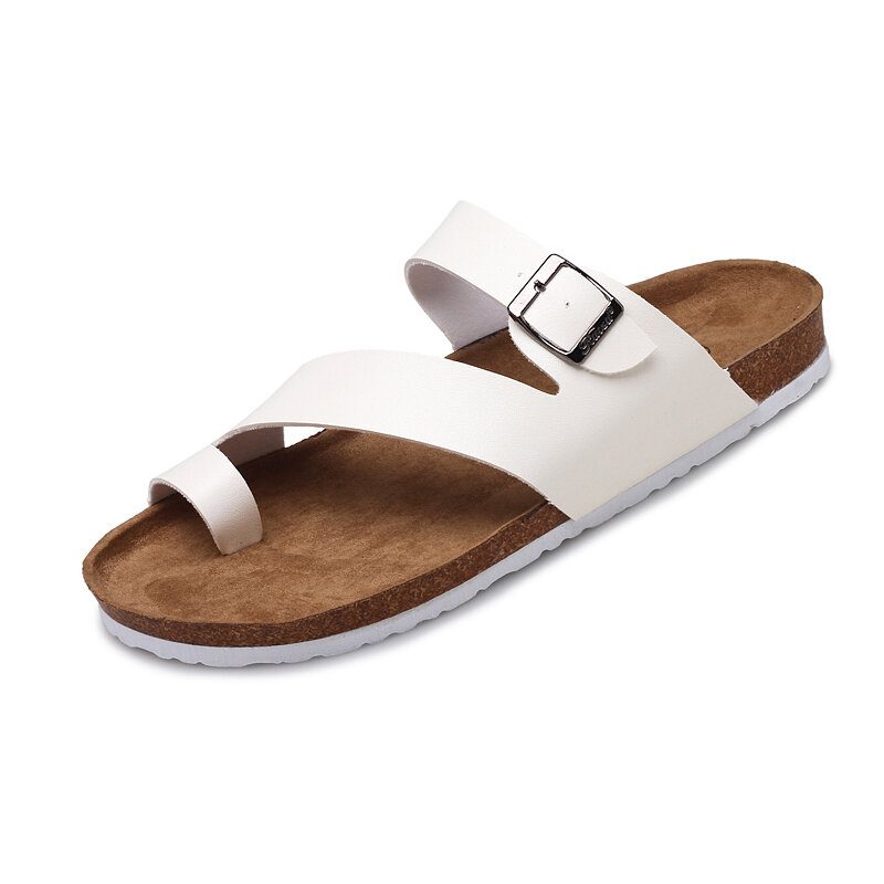 Menn Pustende Non Slip Flip Soft Sole Beach Casual Tøfler