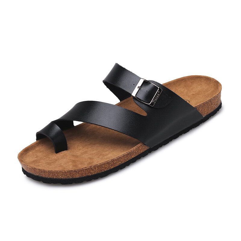 Menn Pustende Non Slip Flip Soft Sole Beach Casual Tøfler