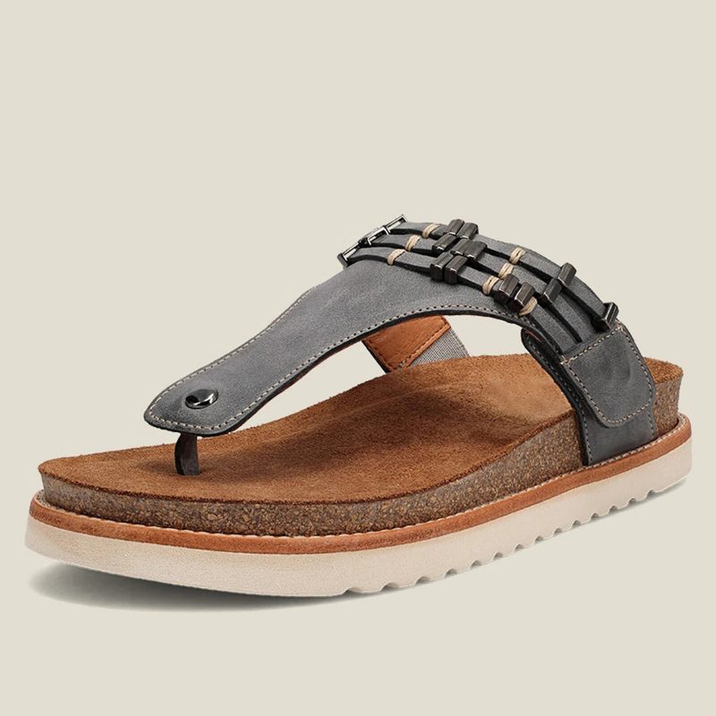 Summer Seaside Beach For Kvinner I Plussstørrelse Flipflops Casual Tøfler