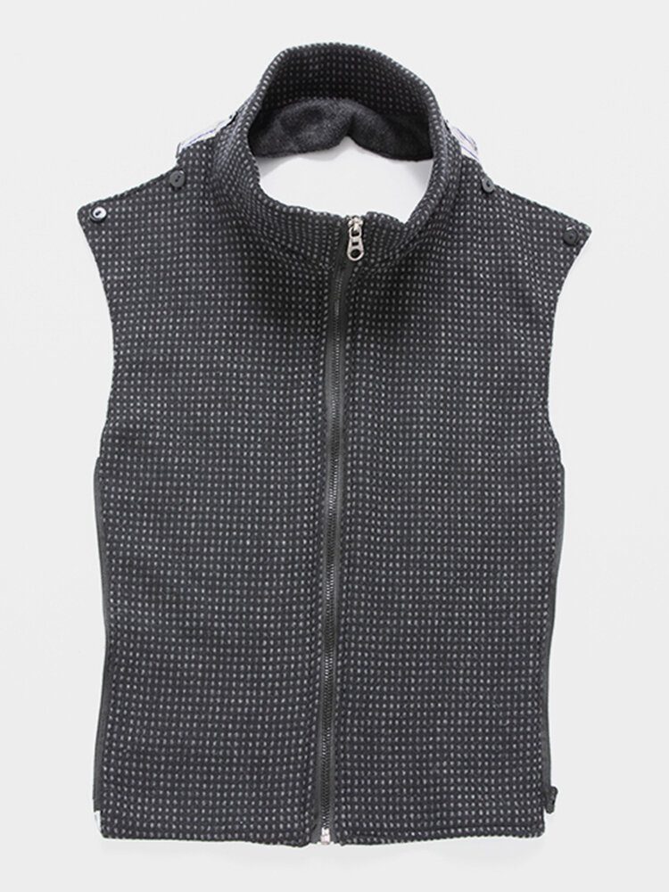 Single-breasted Business Mellomlange Trenchcoats I Ull Med Avtakbar Vest